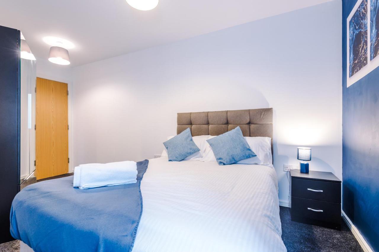 2 Bed Apartment With Balcony Private Parking Near Etihad Stadium, Coop Live แมนเชสเตอร์ ภายนอก รูปภาพ